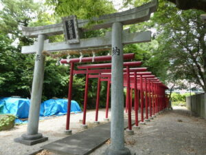 花山稲荷、一御田神社(津市一身田町)