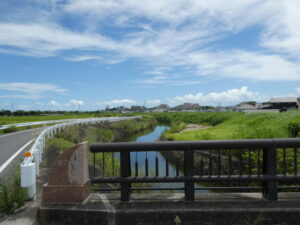 五六川に架かる大古曽橋