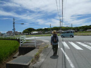 津市一身田上津部田にて