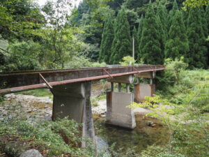 室生川に架かる橋(室生郵便局付近)