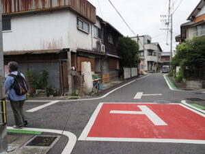 奈良街道（津市久居二ノ町）