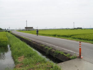 津市牧町にて