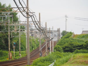 近鉄踏切道 伊勢中川 第8号付近からの遠望