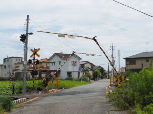 JR紀勢本線 月本踏切