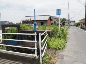伊勢街道（松阪市中道町）