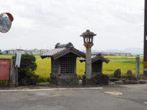 伊勢街道（松阪市久米町）