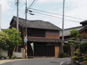 伊勢街道（松阪市久米町）