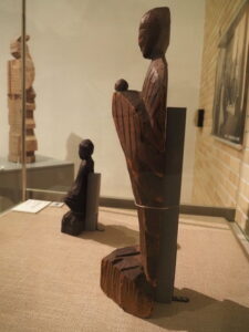 円空の二像（橋本平八展＠三重県立美術館）