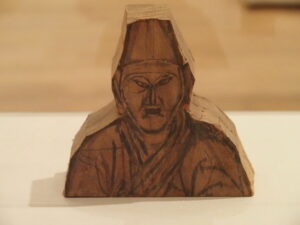 木取した木材（橋本平八展＠三重県立美術館）