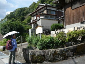 安養寺(関寺旧址)、逢坂の石碑