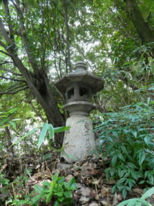 蝉丸神社にて(大津市大谷町)