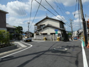 髭茶屋の追分(大津市追分町)