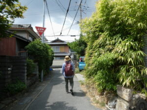 京都市山科区御陵下御廟野町・御陵久保町付近(旧東海道)