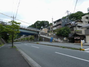 粟田口刑場跡付近(三条通り)