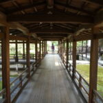村雨の廊下（大覚寺）