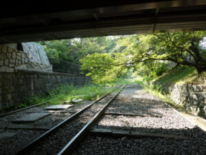 蹴上インクライン（南禅寺橋下にて）