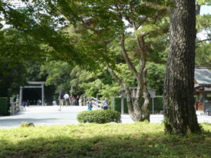 表参道火除橋付近（外宮）