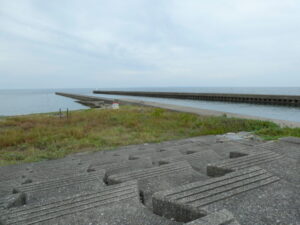 村松突堤付近（伊勢市村松町）