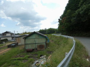 玉城町原にて