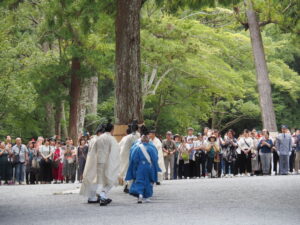 御船代祭（多賀宮を除く、豊受大神宮の別宮）