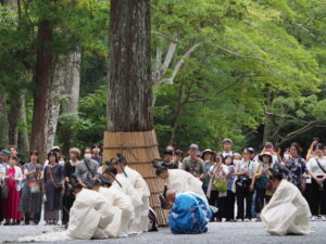 御船代祭（多賀宮を除く、豊受大神宮の別宮）