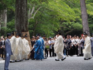 御船代祭（多賀宮を除く、豊受大神宮の別宮）