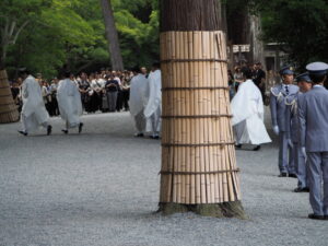 御船代祭（多賀宮を除く、豊受大神宮の別宮）