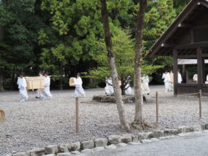 御船代祭（多賀宮を除く、豊受大神宮の別宮）