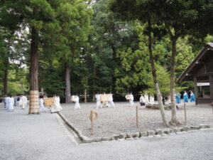 御船代祭（多賀宮を除く、豊受大神宮の別宮）
