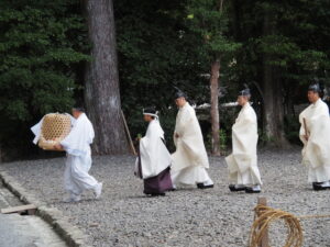 御船代祭（多賀宮を除く、豊受大神宮の別宮）