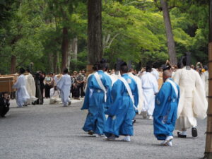御船代祭（多賀宮を除く、豊受大神宮の別宮）