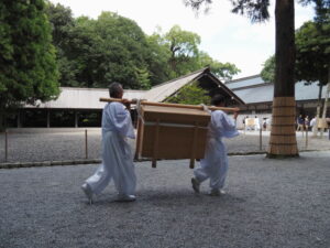 御船代祭（多賀宮を除く、豊受大神宮の別宮）