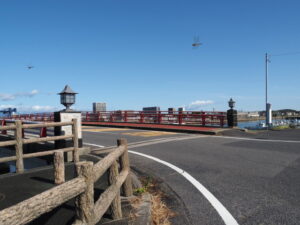 堀切川に架かる新紅屋橋