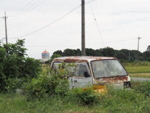 伊勢市柏町にて
