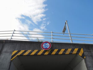 国道23号 大堀川新橋北詰付近