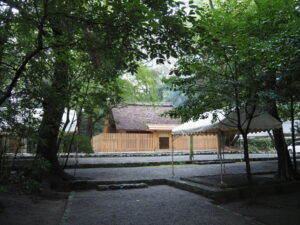 御塩殿祭の名残を感じる御塩殿神社