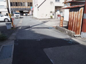 豊川の暗橋（伊勢市本町と吹上の境界）