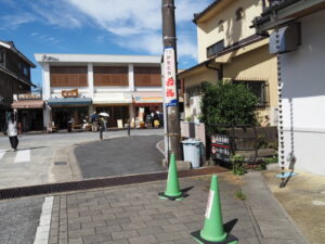 いそべや食堂（伊勢市本町）と豚捨外宮前店（伊勢市岩渕）付近