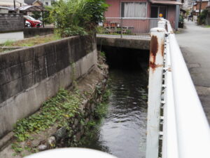 清川（伊勢市二俣と浦口の境界付近）