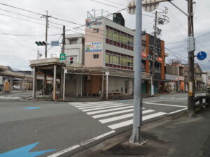筋向橋交差点と筋向橋