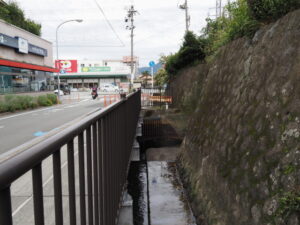 豊川と清川との合流地点