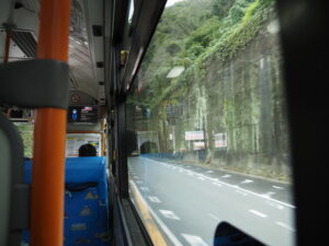 国道42号 二見隧道付近(CANばすにて)