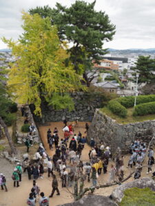 氏郷まつり 武者行列（松坂城跡）