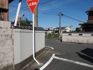 伊勢街道(明和町明星)