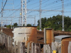 近鉄 斎宮第20号踏切道付近