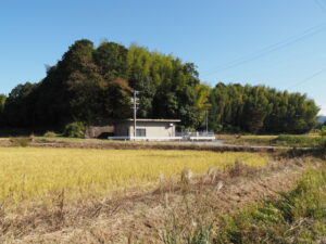 宮川用水 四神田制水ゲート付近