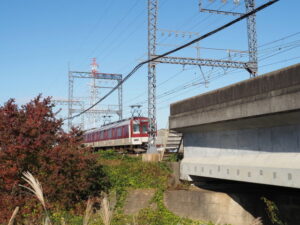 近鉄山田線（相合川付近）