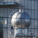 伊勢市上下水道部新庁舎にて