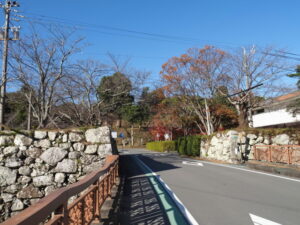 田丸城 大手門跡付近