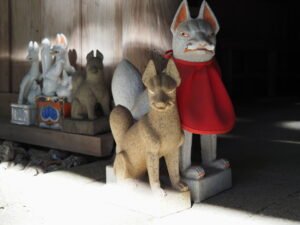 豊川茜稲荷神社にて（伊勢市豊川町）